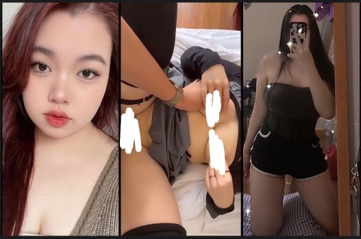 Gái trẻ thích thú chia sẻ giây phút tình cảm